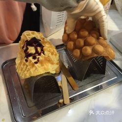 武漢美食探店 香港沾叔漢口城市廣場店原味雞蛋仔口碑與實拍